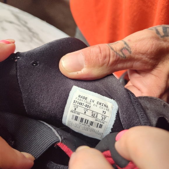 Jordan 6 Rings HOF, size 9 mens, black - Picture 3 of 3